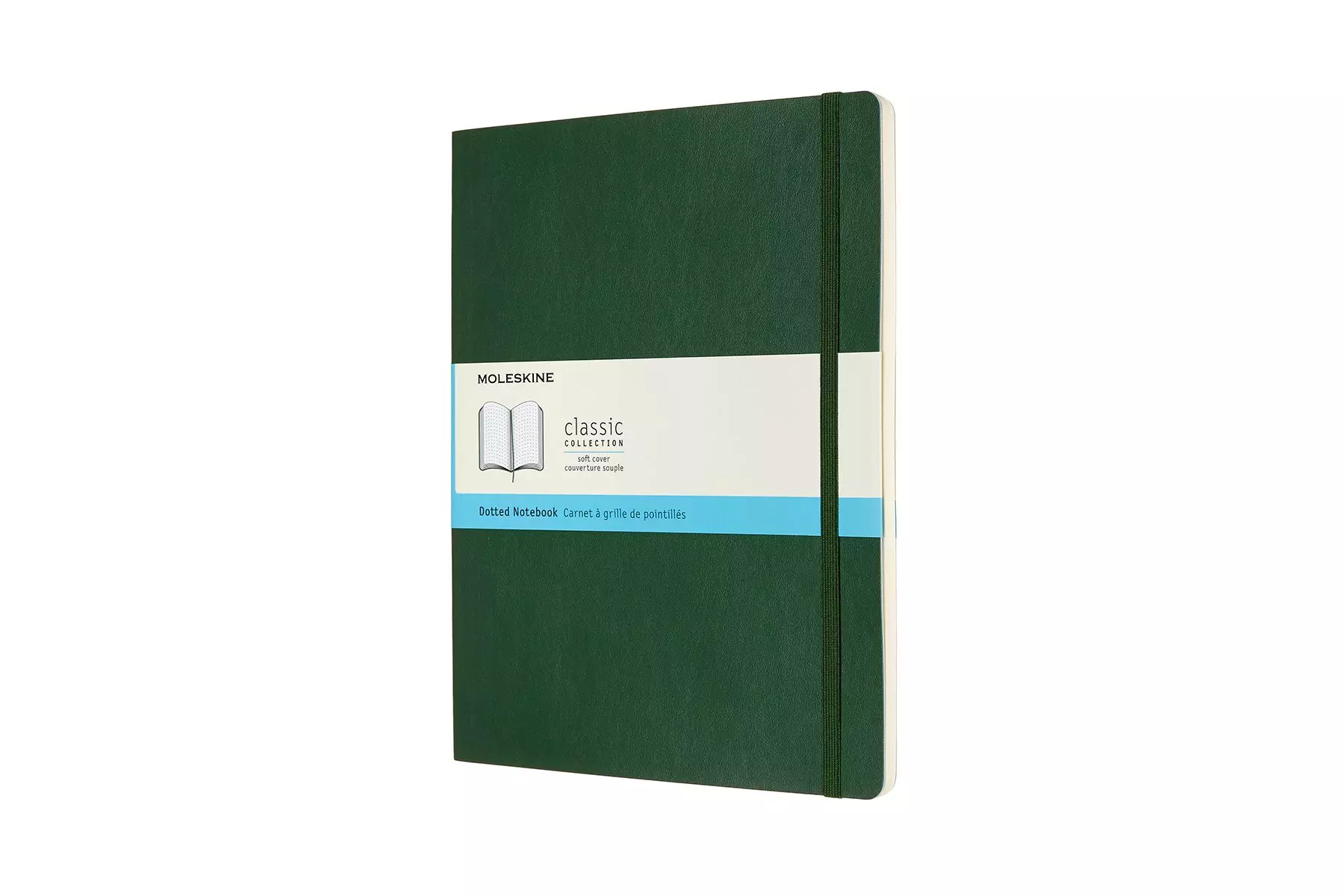 Een Moleskine Dotted Soft Cover Notebook XL Myrtle Green koop je bij Moleskine.nl