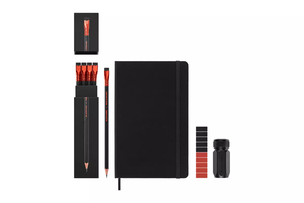 Een Moleskine X Blackwing Creative Set koop je bij Moleskine.nl