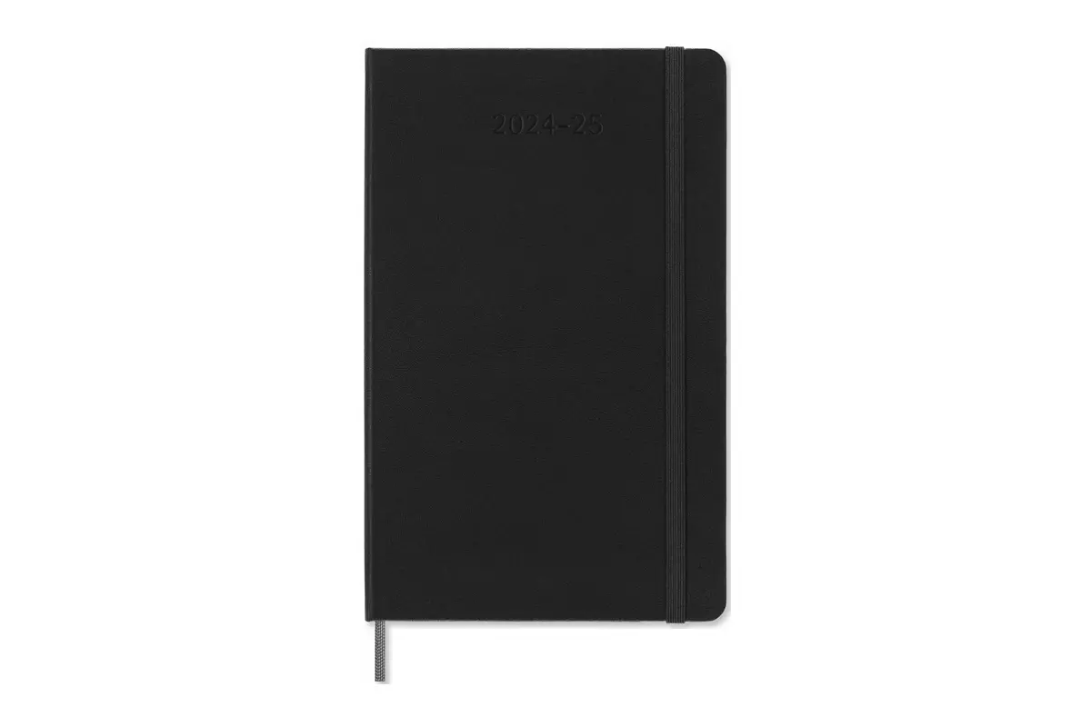 Een Moleskine 2024/2025 18M Daily Hardcover Large Black koop je bij Moleskine.nl