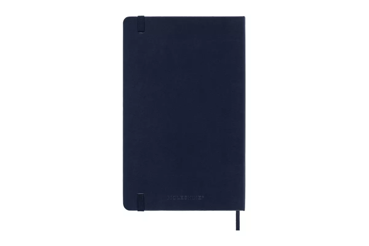 Een Moleskine 2024/2025 18M Weekly Hardcover Large Sapphire Blue koop je bij Moleskine.nl