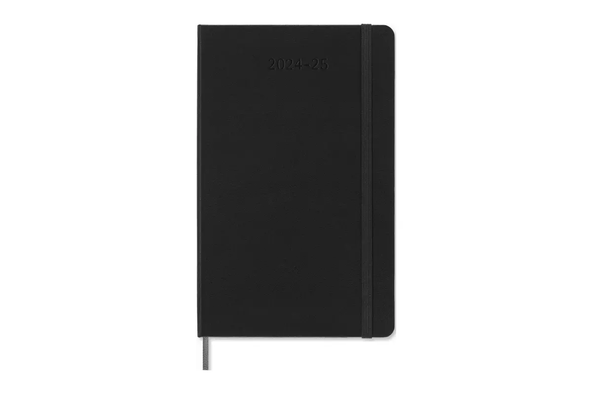 Een Moleskine 2024/2025 18M Weekly Hardcover Large Black koop je bij Moleskine.nl