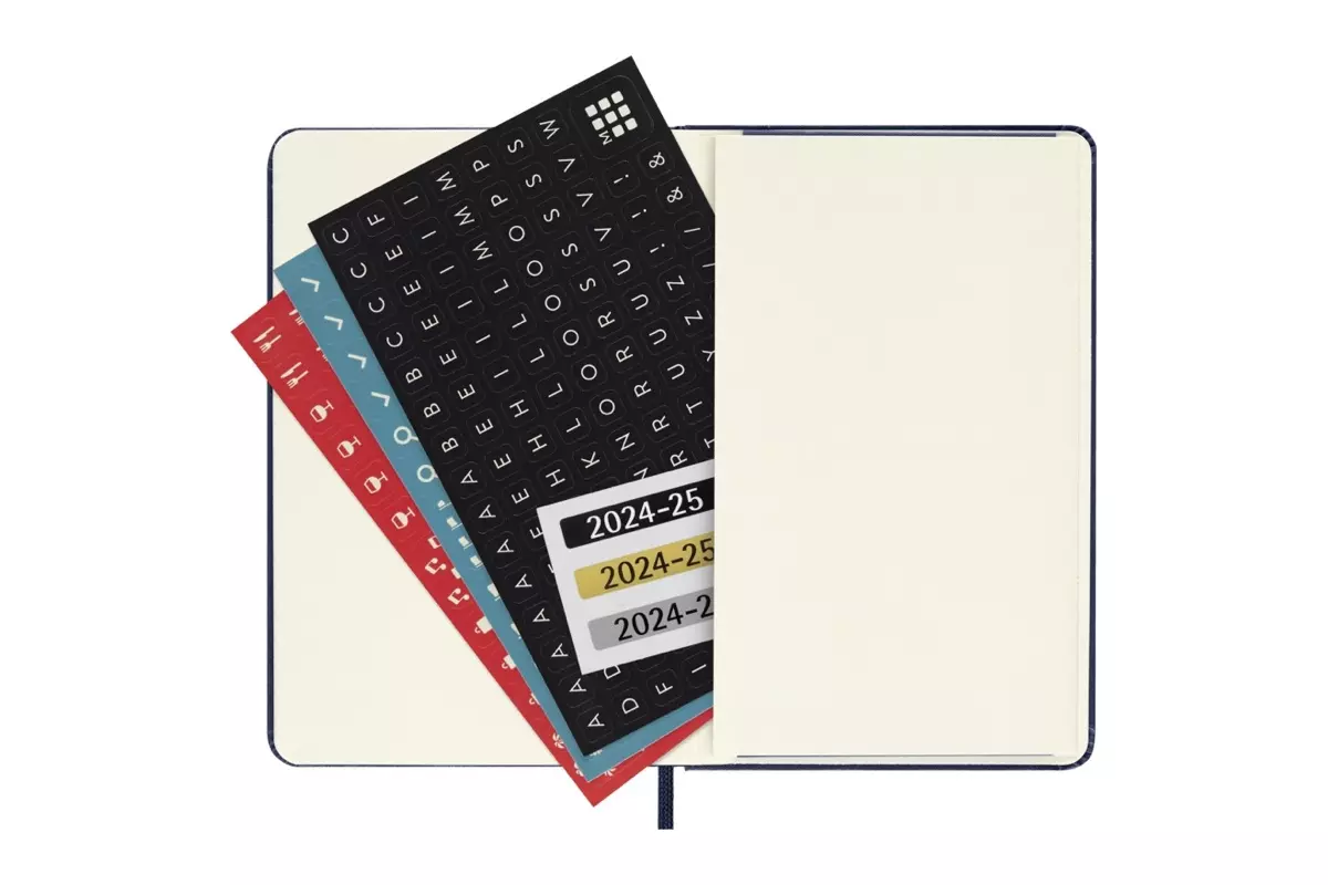 Een Moleskine 2024/2025 18M Weekly Hardcover Pocket Sapphire Blue koop je bij Moleskine.nl