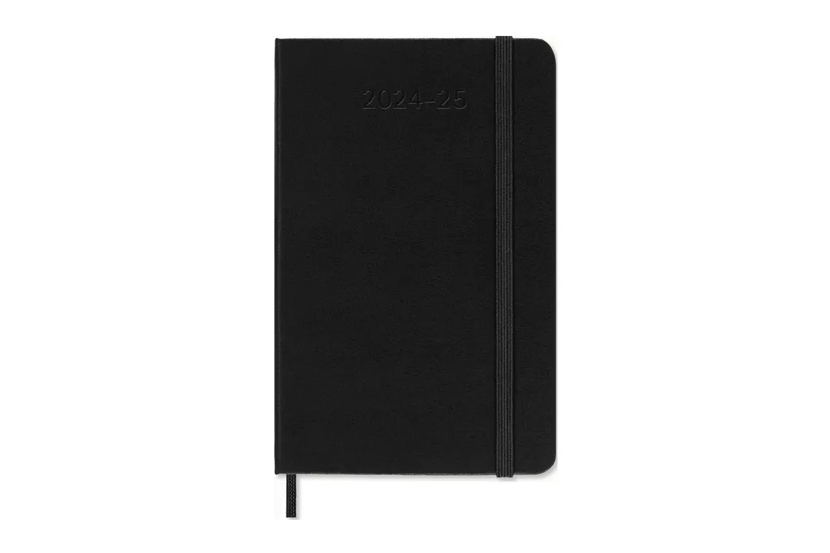 Een Moleskine 2024/2025 18M Weekly Hardcover Pocket Black koop je bij Moleskine.nl