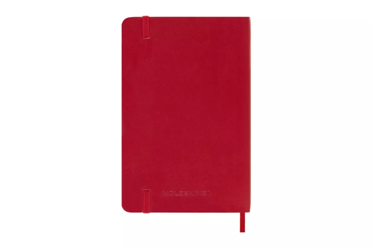 Een Moleskine 2024/2025 18M Weekly Softcover Pocket Scarlet Red koop je bij Moleskine.nl