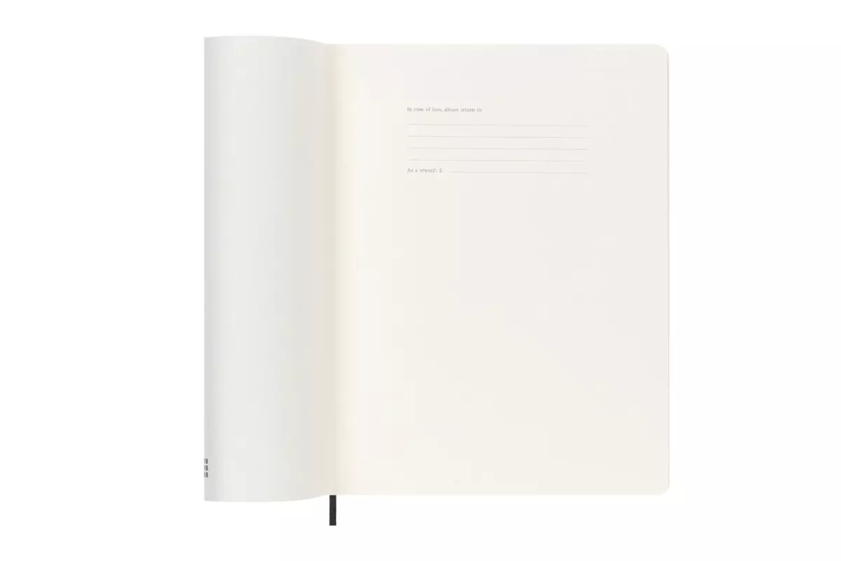 Een Moleskine 2024/2025 18M Weekly Softcover XL Black koop je bij Moleskine.nl