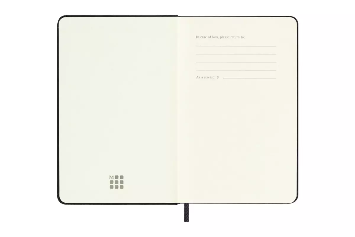 Een Moleskine 2024/2025 18M Weekly Horizontal Hardcover Pocket Black koop je bij Moleskine.nl