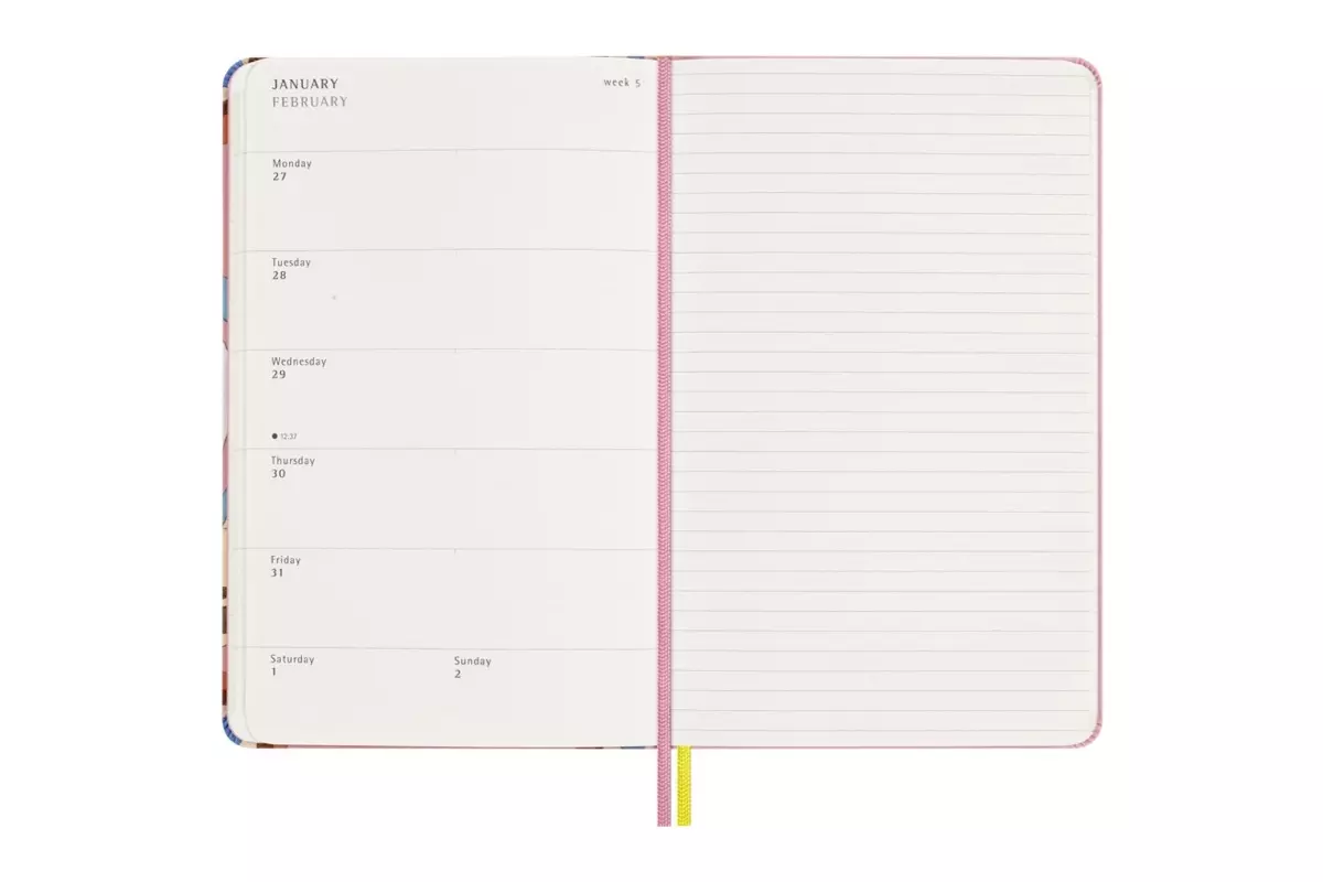 Een Moleskine 2024/2025 18M Sakura 'Maruko' Weekly Planner Large (LE) koop je bij Moleskine.nl