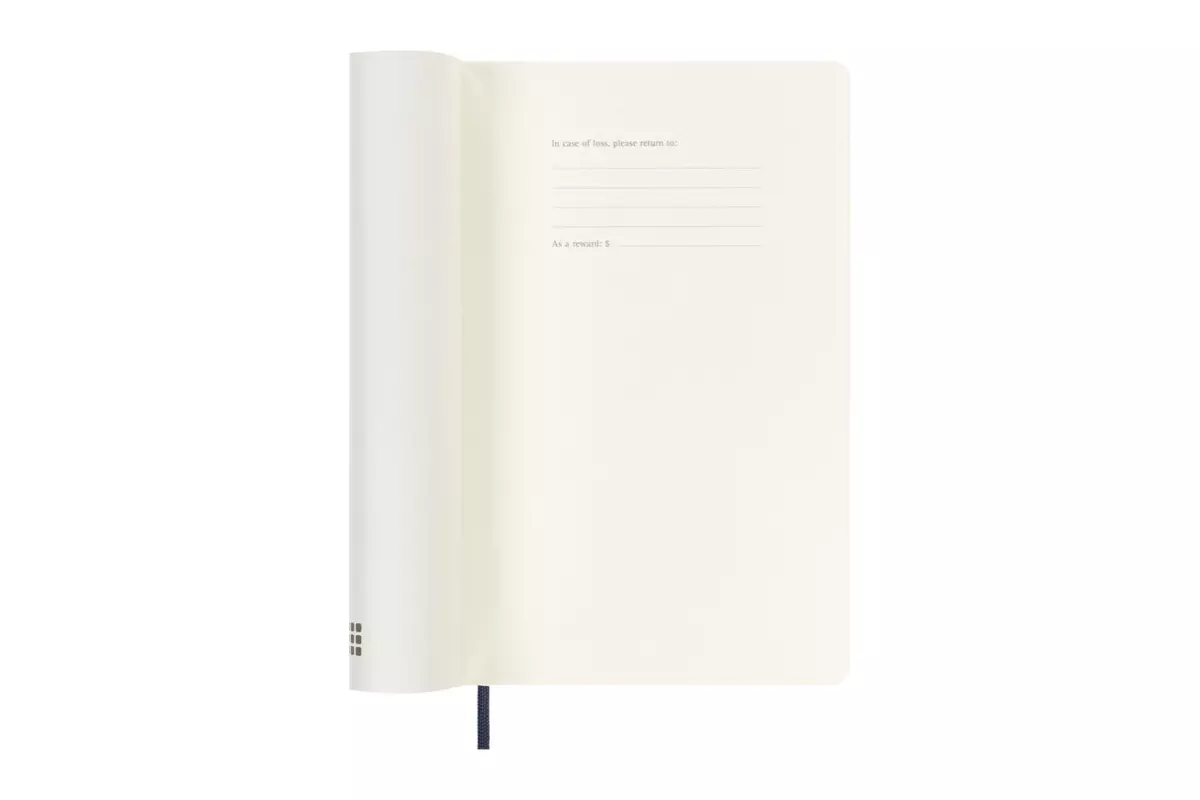 Een Moleskine 2025 12M Daily Softcover Large Sapphire Blue koop je bij Moleskine.nl