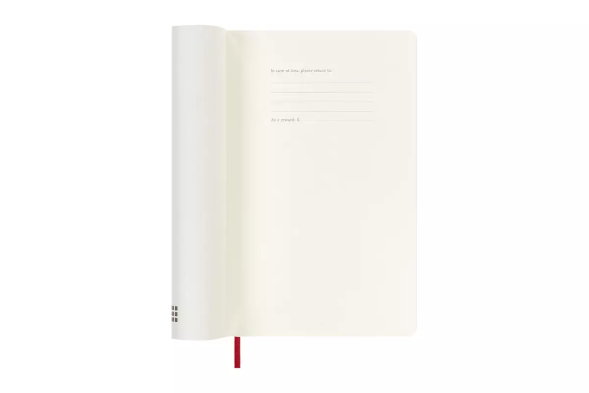 Een Moleskine 2025 12M Daily Softcover Large Scarlet Red koop je bij Moleskine.nl