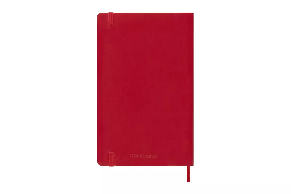 Een Moleskine 2025 12M Daily Softcover Large Scarlet Red koop je bij Moleskine.nl