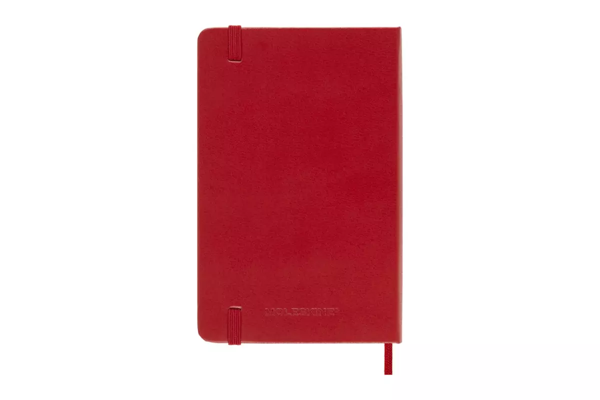 Een Moleskine 2025 12M Daily Hardcover Pocket Scarlet Red koop je bij Moleskine.nl