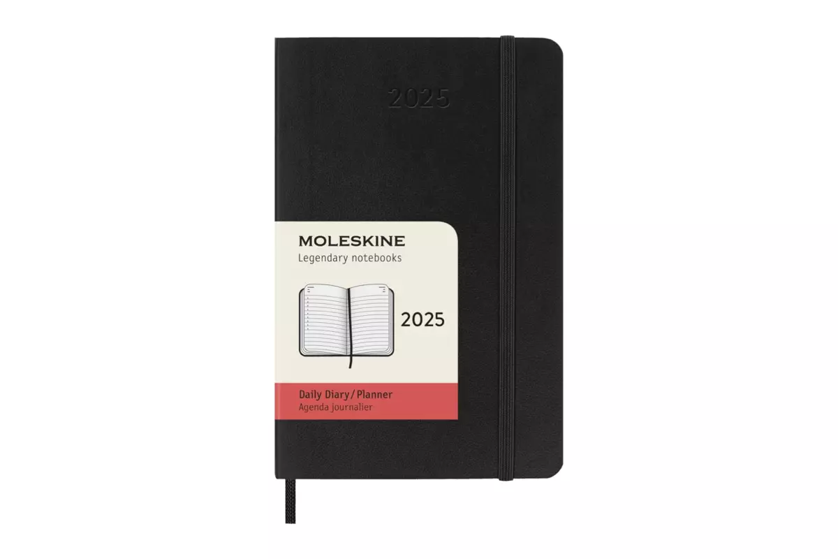 Een Moleskine 2025 12M Daily Softcover Pocket Black koop je bij Moleskine.nl