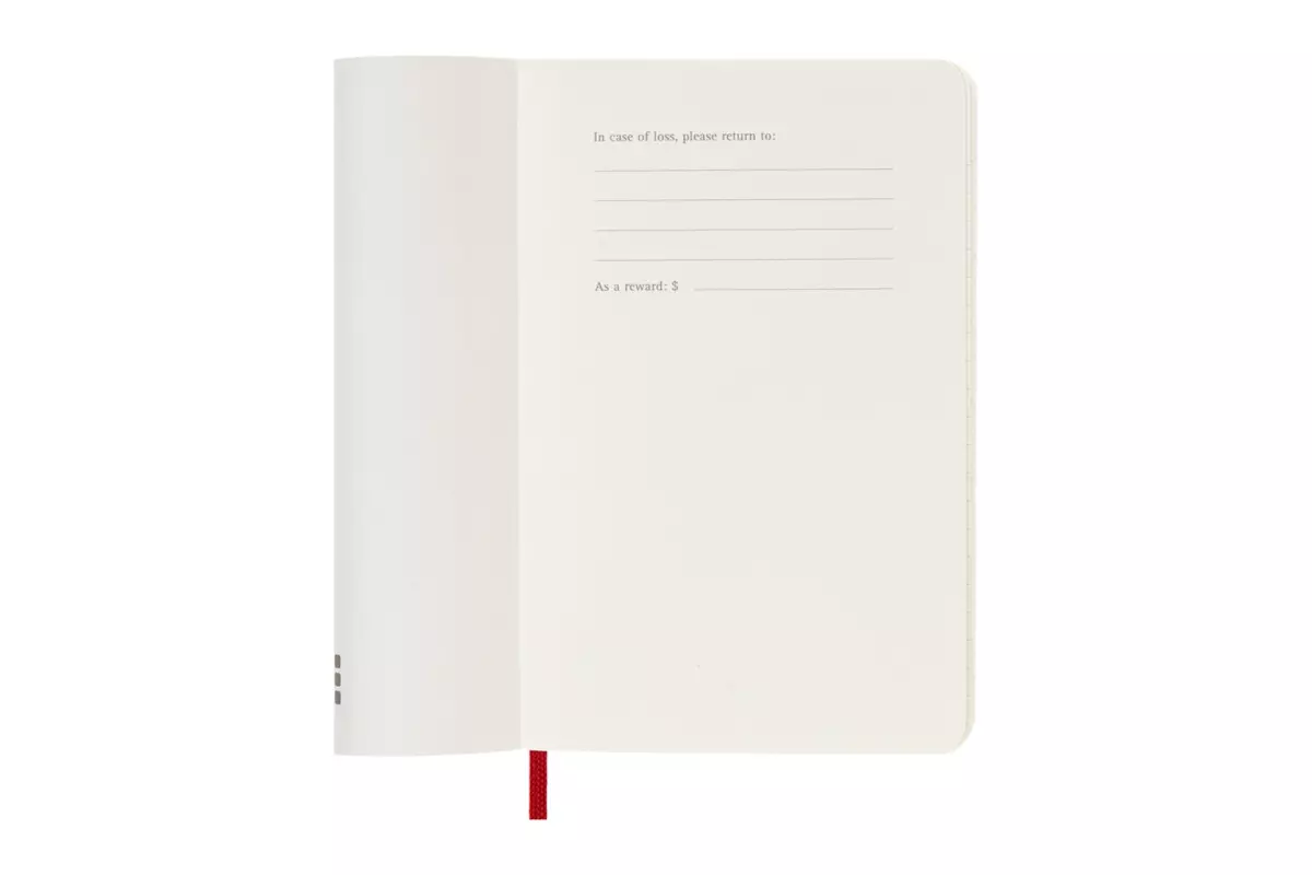 Een Moleskine 2025 12M Daily Softcover Pocket Scarlet Red koop je bij Moleskine.nl