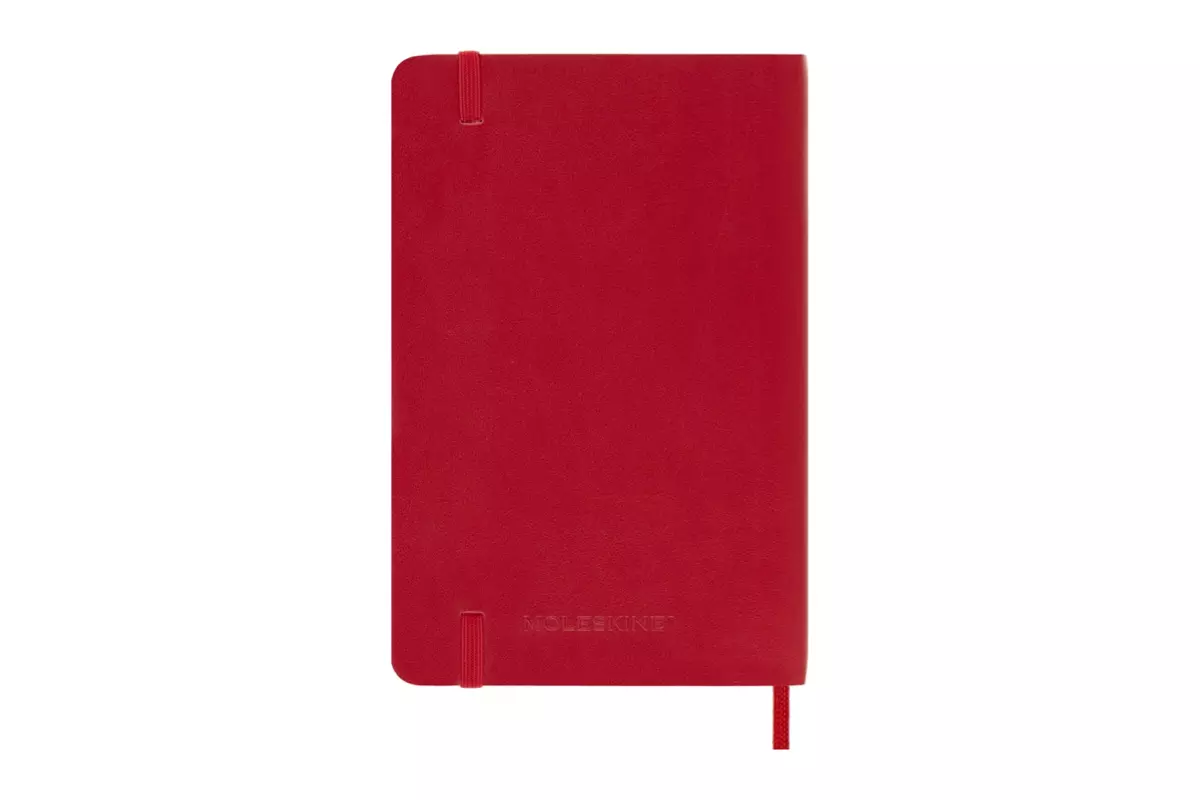 Een Moleskine 2025 12M Daily Softcover Pocket Scarlet Red koop je bij Moleskine.nl