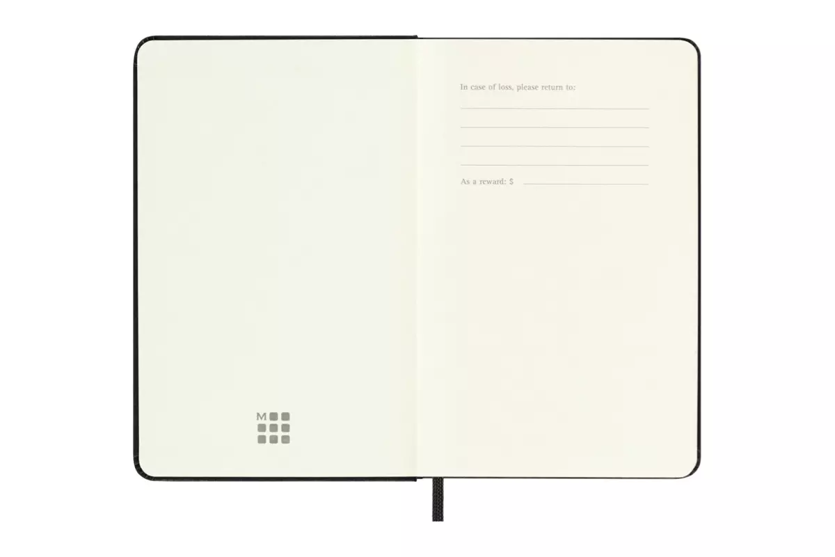 Een Moleskine 2025 12M Weekly Vertical Hardcover Pocket Black koop je bij Moleskine.nl