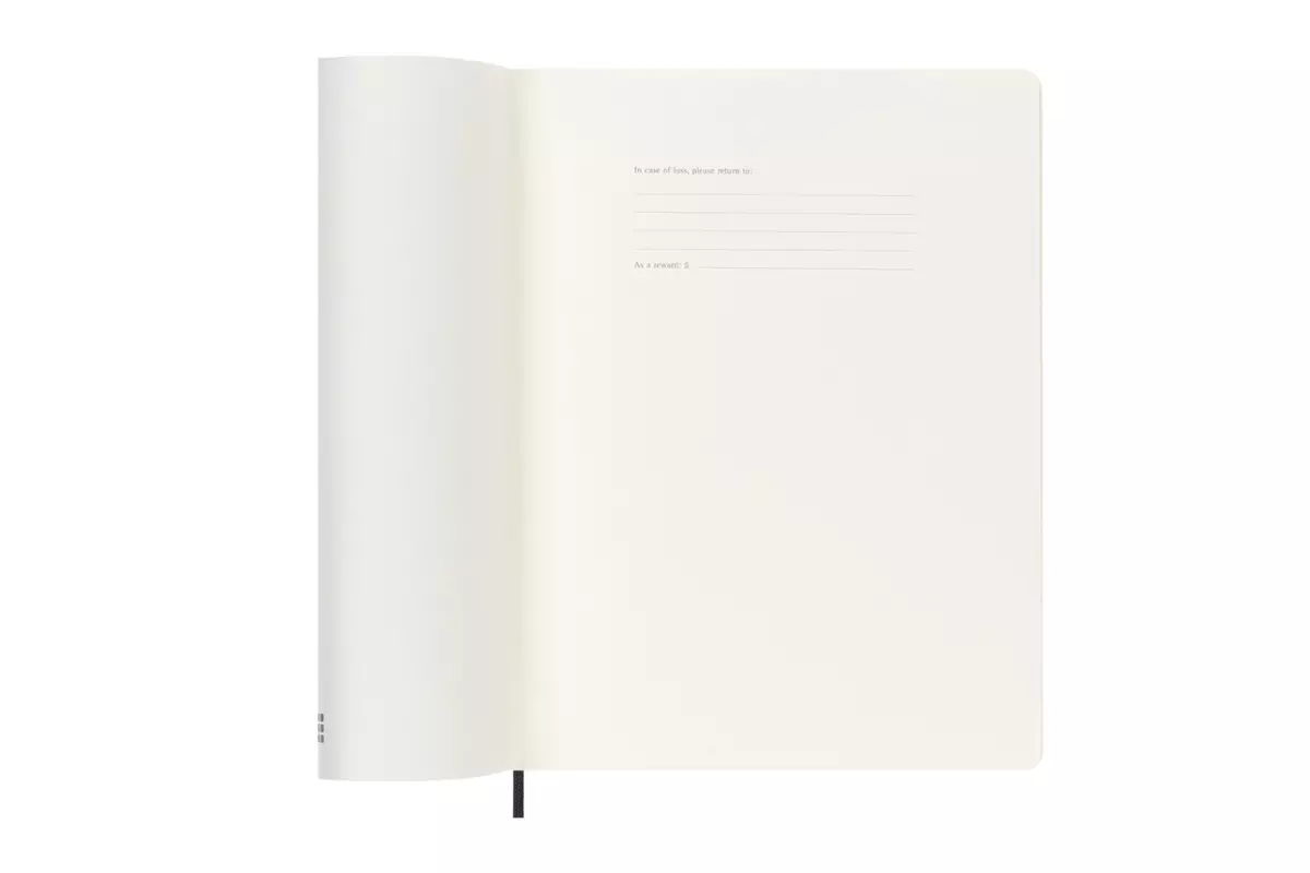 Een Moleskine 2025 12M Monthly Softcover XL Black koop je bij Moleskine.nl