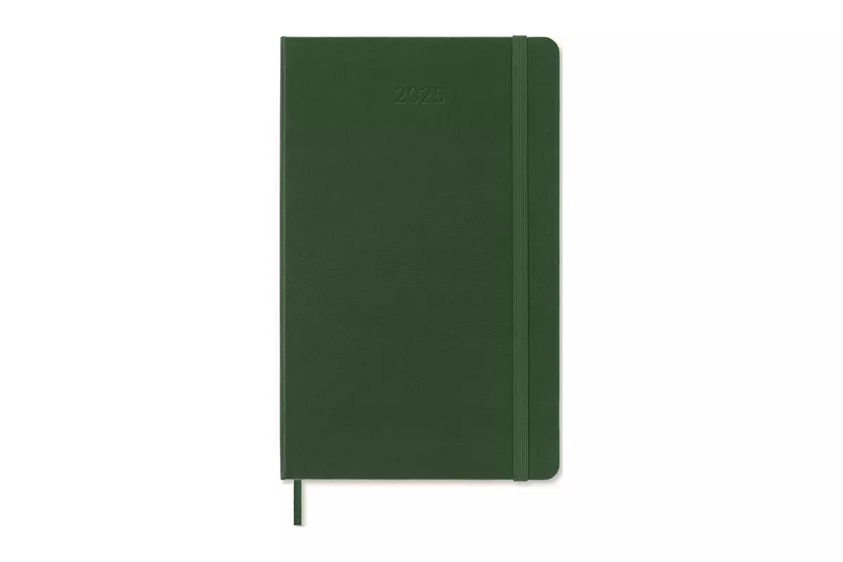 Een Moleskine 2025 12M Weekly Hardcover Large Myrtle Green koop je bij Moleskine.nl