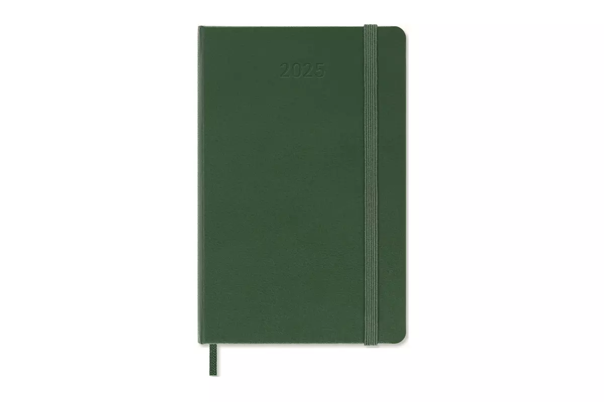 Een Moleskine 2025 12M Daily Hardcover Pocket Myrtle Green koop je bij Moleskine.nl