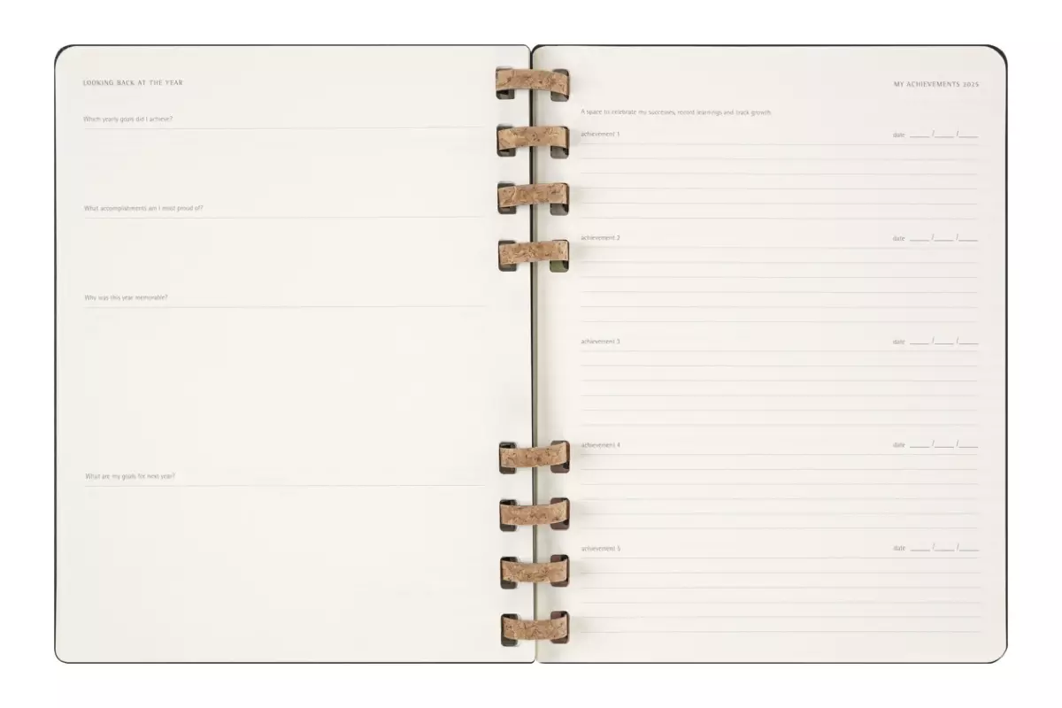 Een Moleskine 2025 12M Weekly/Monthly Life Spiral Planner Hardcover XL Black koop je bij Moleskine.nl