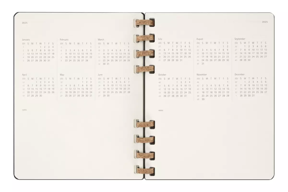 Een Moleskine 2025 12M Weekly/Monthly Life Spiral Planner Hardcover XL Black koop je bij Moleskine.nl