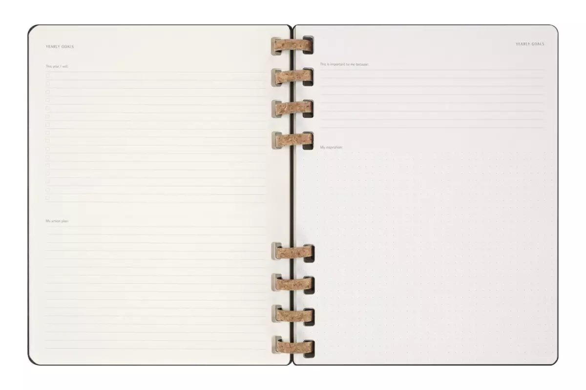 Een Moleskine 2025 12M Weekly/Monthly Life Spiral Planner Hardcover XL Black koop je bij Moleskine.nl