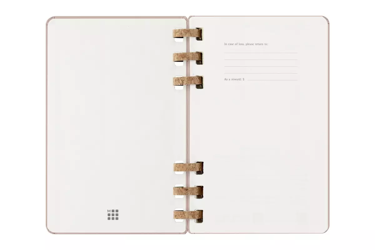 Een Moleskine 2025 12M Weekly/Monthly Life Spiral Planner Hardcover Large Crush Almond koop je bij Moleskine.nl