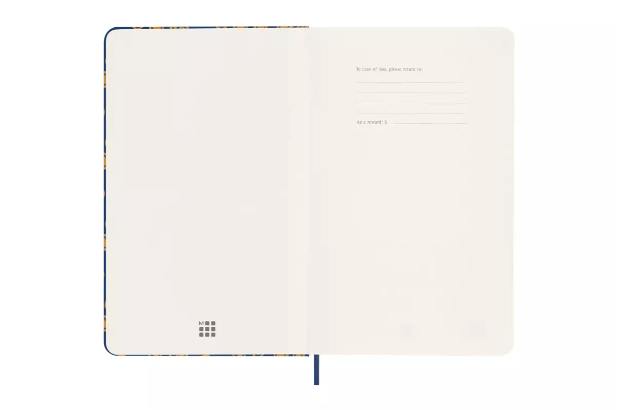 Een Moleskine Silk Planner Undated 12M Weekly Hardcover Large Blue + Gift Box koop je bij Moleskine.nl