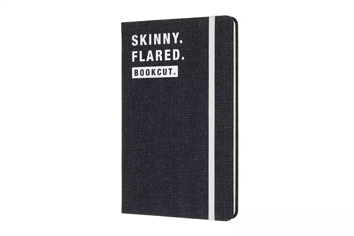 Een Moleskine Ruled Notebook Skinny Flared Large Denim koop je bij Moleskine.nl