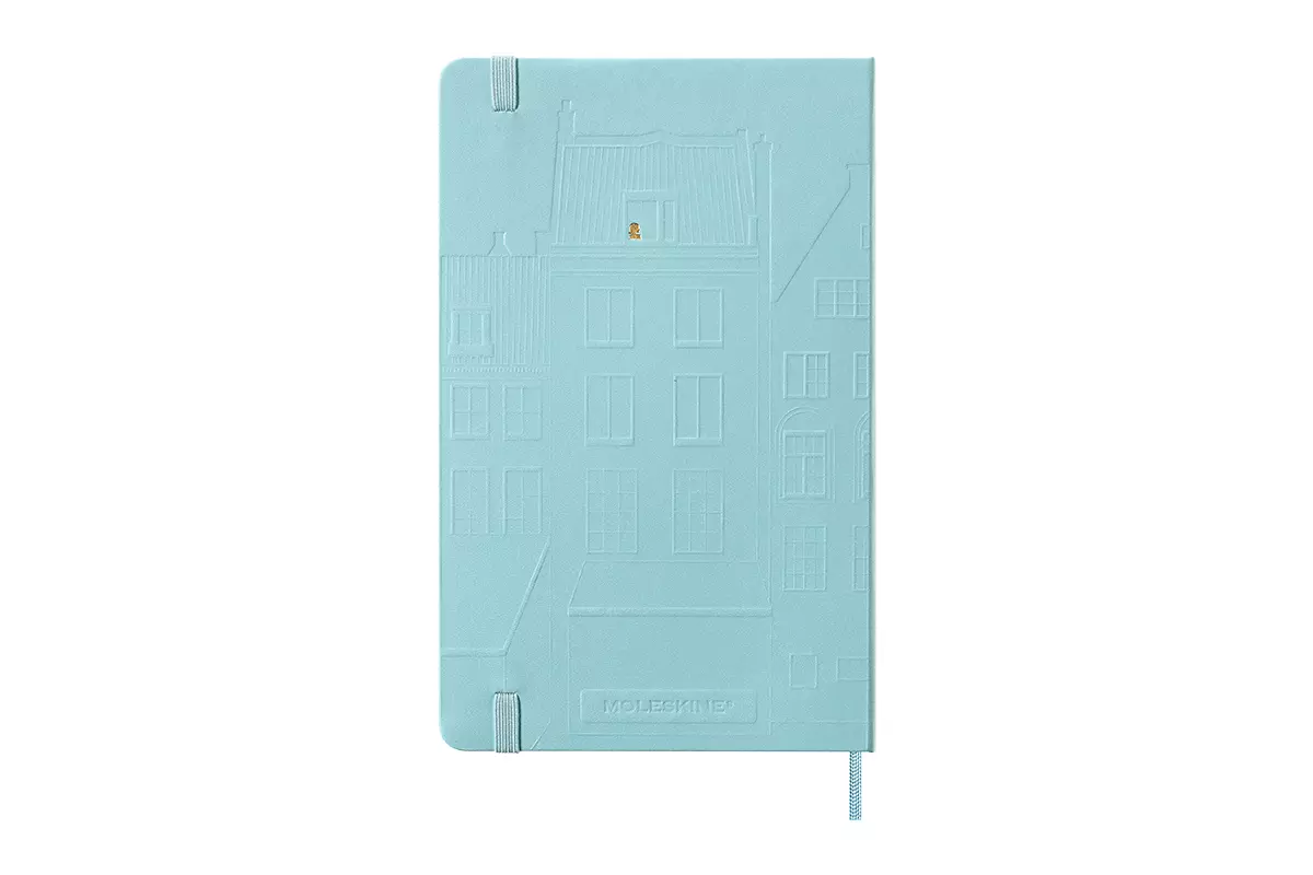 Een Moleskine x Anne Frank House Notebook Ruled Hardcover Large Mint Green koop je bij Moleskine.nl