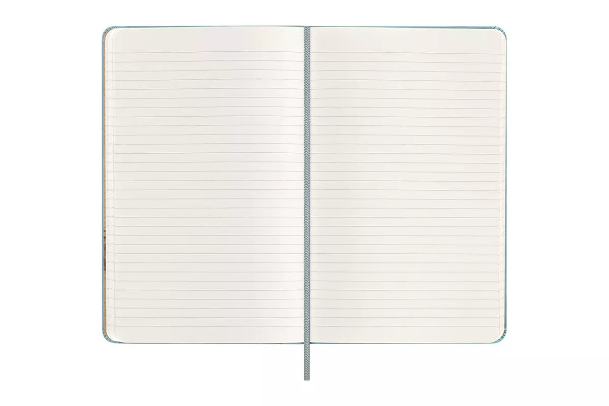 Een Moleskine x Anne Frank House Notebook Ruled Hardcover Large Ice Blue koop je bij Moleskine.nl