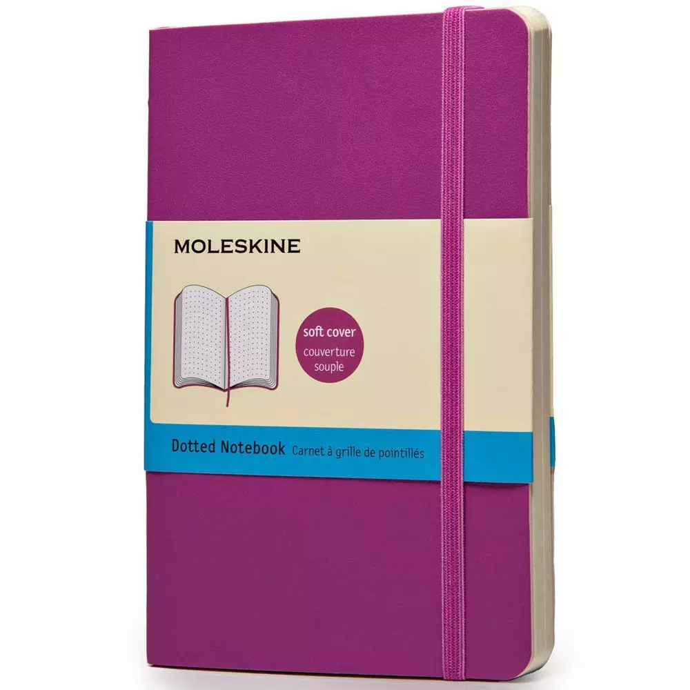 Een Moleskine Dotted Soft Cover Notebook Pocket Purple koop je bij Moleskine.nl