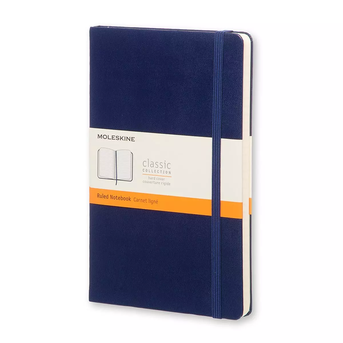 Een Moleskine Classic Ruled Hardcover Notebook Pocket Sapphire Blue koop je bij Moleskine.nl