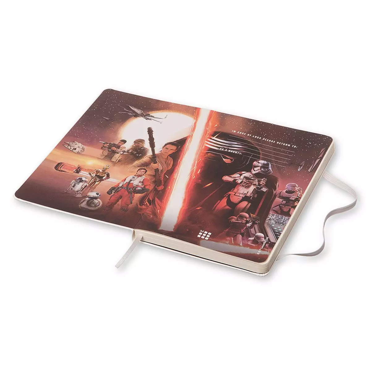 Een Moleskine Star Wars Stormtrooper Notebook Ruled Hardcover Large White (LE) koop je bij Moleskine.nl