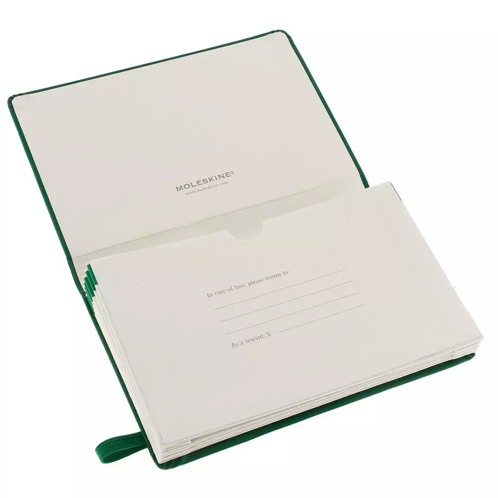 Een Moleskine Portfolio Hardcover Pocket Green koop je bij Moleskine.nl