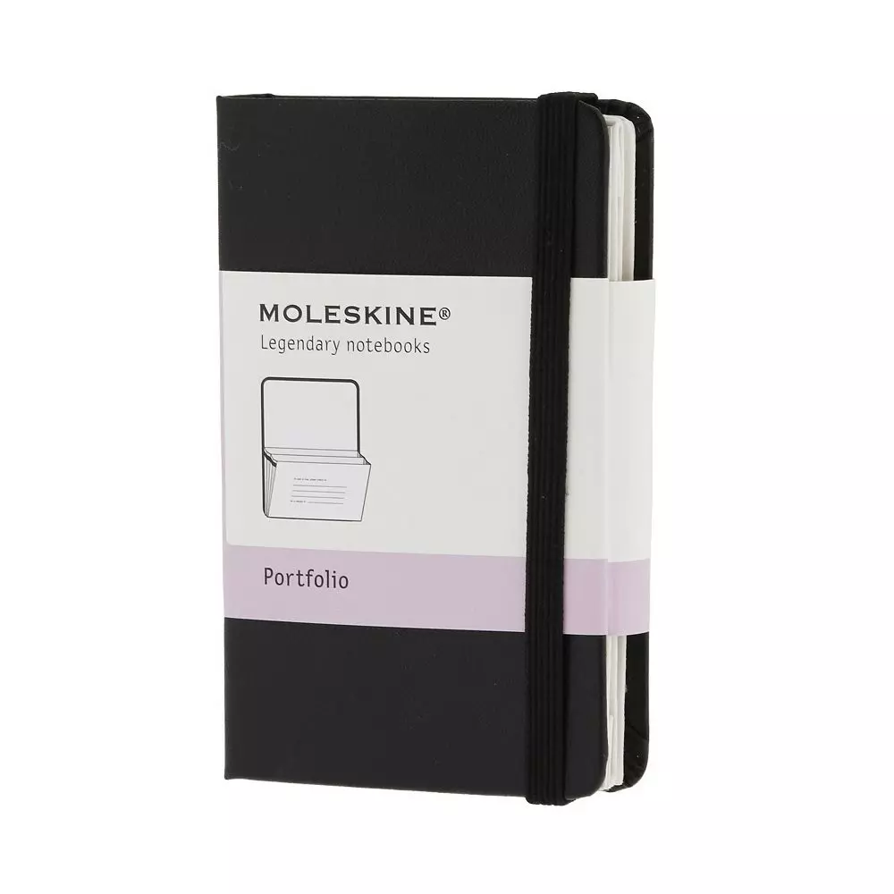 Een Moleskine Portfolio Hardcover XS Black koop je bij Moleskine.nl