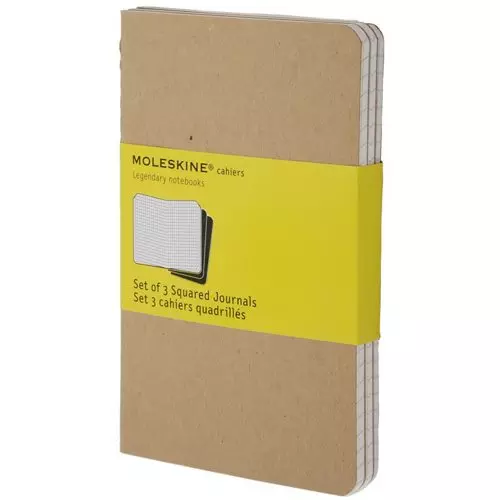 Een Moleskine Cahier Squared Notebook Pocket Kraft koop je bij Moleskine.nl