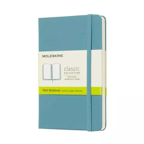 Een Moleskine Plain Hard Cover Notebook XL Reef Blue koop je bij Moleskine.nl